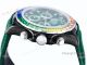 Japan Grade Copy Rolex Daytona Quartz 43 Rainbow with Green Watch (5)_th.jpg